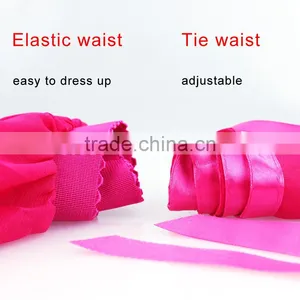 8 Colors Chiffon Pettiskirt Girls Transparent Chiffon Ballet Skirt Lyrical Ballet Skirts thumbnail-2