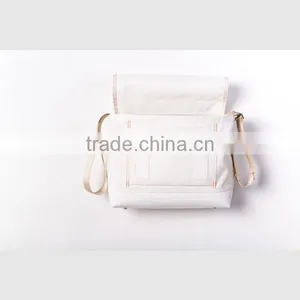 New Arrival Child Canvas Messenger Bag With Outside Windows Shoulder Laptop Messenger Bag thumbnail-6