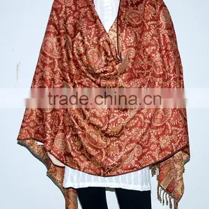 Rajasthani Women Winter Wear Pashmina Stole thumbnail-4