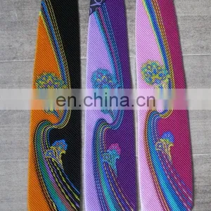 Top Level Best Selling Purple Shirt Print Necktie thumbnail-3
