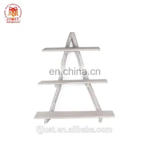 China Wholesale Storage Display Rack Simple Designs Wall Hanging Decorative Wood Shelf thumbnail-1
