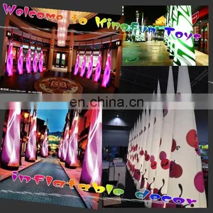 Total Printing Ground Inflatable LED Tusk for Party/show/event/stage thumbnail-1