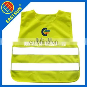 New Design Low Price Manufacture 120g Polyester Traffic Safety Vest /Reflective Safety Vest thumbnail-2