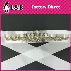 Best Selling Products in America Crystal Rhinestone Belt for Wedding Dress thumbnail-3