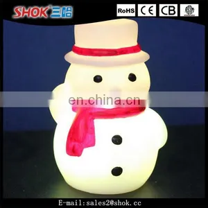 Christmas Decorations Outdoor Led Lighted Plastic Snowman From China Market thumbnail-1
