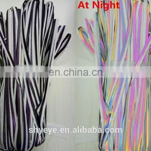 Reflective Piping for Clothing Reflective Rainbow Tape Colourful Piping thumbnail-2