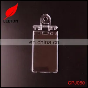 Factory New Designed Vertical Strong Rigid Plastic ID Card Holder thumbnail-2