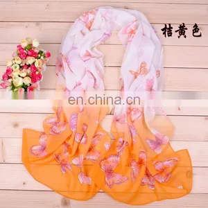 Hot Sale Fashionable Wholesale Cheap Chiffon Scarf thumbnail-4