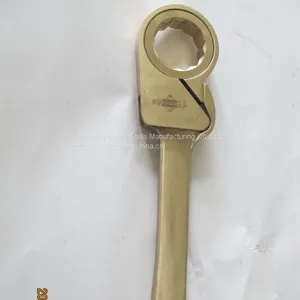 Anti Spark Hand Tools Beryllium Copper Aluminum Bronze Friction Ratchet Wrench Spanner thumbnail-3