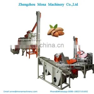 Almond Shell Cracker Machine, Kernel Shell Separator Machine, Almond Shell Separating Machine thumbnail-1