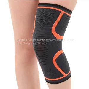 Custom Wholesale Sports Breathable Neoprene Knee Support/neoprene Knee Brace/ Neoprene Knee Sleeve thumbnail-3