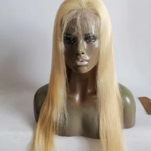 KHH 613 Lace Front Wig, 613 Hd Lace Frontal Wig, Blonde 613 Full Lace Wig Human Hair thumbnail-1