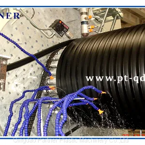 HDPE Large Diameter Hollow Wall Winding Pipe Production Line thumbnail-1