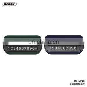 Remax 2020 Hot Seller Privacy Protection Temporary Parking Number Plate With Car Fragrance thumbnail-3