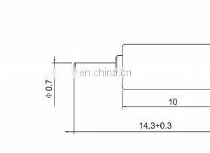 MBI0410 Coreless Motor 4mm 37500rpm 3.7V for Helicopter and Timer thumbnail-4