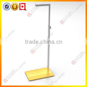 Wood Base Metal Hand Bag Stand thumbnail-1