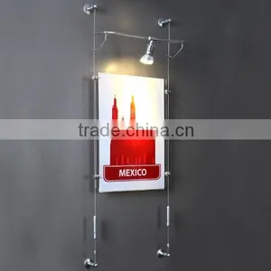 Cable Display System for Advertising Shop Window Display thumbnail-2