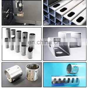 New Type Fiber Laser Aluminum Tube Copper Tube Alloy Tube Cutting Machine With THREE YEARS WARRANTY thumbnail-5