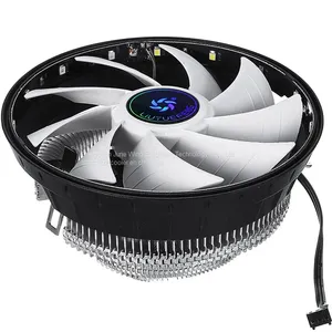 LIUYUEFENG X3 Cpu Cooler 90mm Led Fan Cooling Computer Heat Sink LGA1150/1151/ 1156/AMD CPU Cooler thumbnail-1