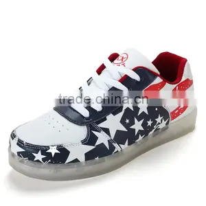 2016 Hot Selling Light USB Rechargeable Shoes Led Women thumbnail-2