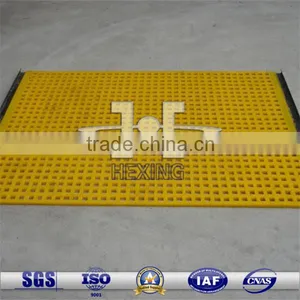 Yellow Color Polyurethane Coated Wire Mesh thumbnail-1