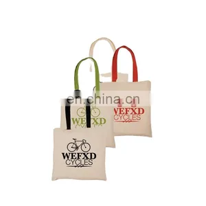 Best Selling Customized Cotton Tote Grocery Bag for Shopping thumbnail-1