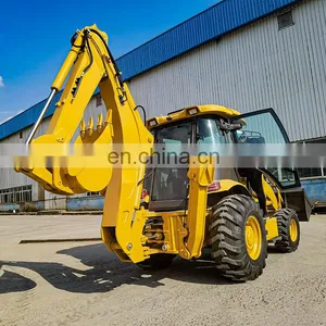 Good Performance Multifunction All Terrain 388 4x4 Backhoe Excavator Loader, Powerful Loader Backhoe thumbnail-4