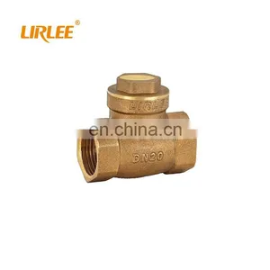LIRLEE Durable Forged Brass Non Return Compressed Air Gas Ozone Check Valve thumbnail-3