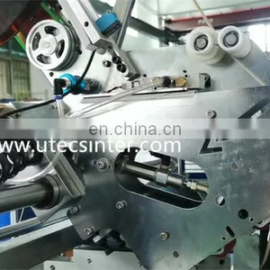 UST400-2A Double Side Adhesive Tape Applying Machine, Self-adhesive Tape Gluing Equipment for Carton Box thumbnail-3