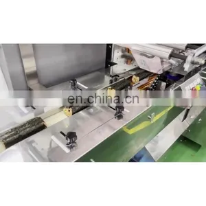 Biscuits/granola /energy /protein Bars Automatic Plastic Pouch Horizontal Pillow Packaging Machine thumbnail-1