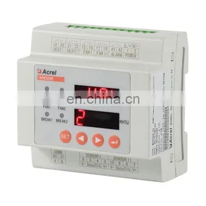 DIN Rail Digital Temperature Humidity Control Meter WHD20R-22 Measuring 2 Channel Temperature & Humidity thumbnail-2