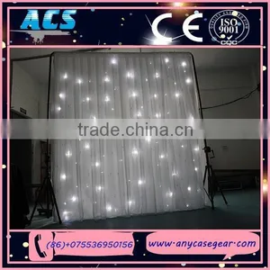 ACS Led Twinkling Stars Led Curtain , Led Star Curtain, Led Shower Curtain for Sale thumbnail-1