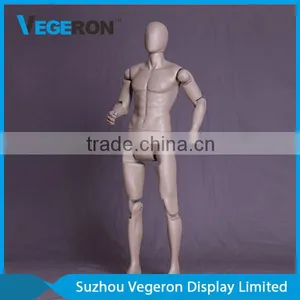 Full Body Fiberglass Flexible Male Mannequin thumbnail-3