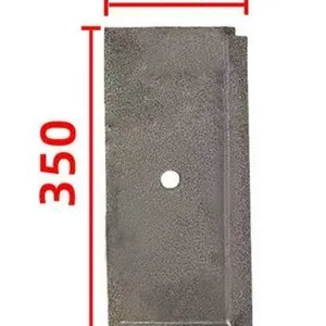 High Chromium Cast Iron Wear-resistant Plate Shot Blasting Machine Room Body Protective Plate for Resistant Steel Shot Continuous Blasting thumbnail-4