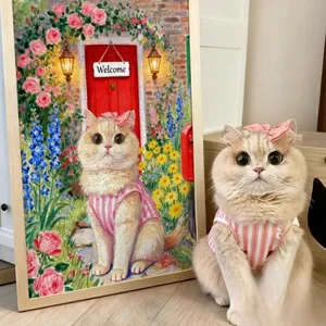 Personalized Pet Decoration Painting - UV-Resistant Acrylic Finish thumbnail-3