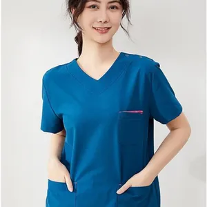 TC65/35 45/2x45/2 101x55 58/60 1/1plian Chlorine-proof Bleaching Fabric for Healthcare 180g thumbnail-1