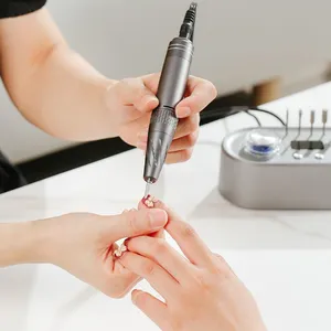 UV-701 40000RPM Carbon Brush Desktop Nail Drill With Crystal Knob LCD Display thumbnail-5