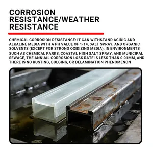 Heavy Duty FRP Pultruded Profile Corrosion Resistant Fiberglass Structural Beam for Industrial Construction thumbnail-2