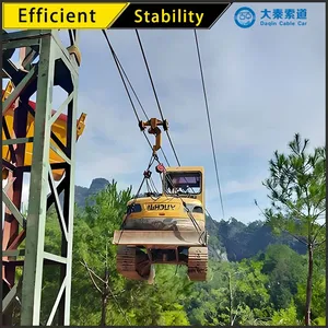 Daqin Industrial Material Ropeway: Gondola Lift Daqin Cable Car Ropeway: Aerial Tramway + Gondola Lift + Material Ropeway for Mining Cableway thumbnail-3