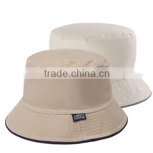 Hat Fashion 2015 Customized Cotton Plain Bucket Hat Wholesale / Custom Bucket Hat Wirh Your Logo Quality Choice thumbnail-3