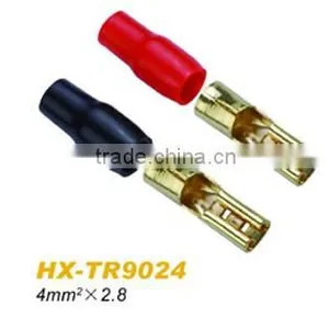 Auto Audio High Quality Red And Black Color Push Type Speaker Terminal thumbnail-3