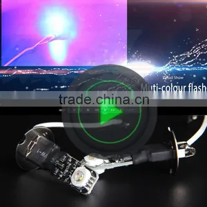 Wholesale-Retail One-Stop Service! 13Colour Car Projector LED Fog Lamp, Car LED Flash Fog Light, Cre XML LED DRL, Warning Light thumbnail-1