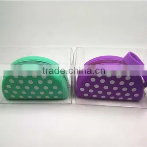 Soft Silicone Zipper Purse Woman Long Wallets Cute Pocket-shaped Wallets thumbnail-2