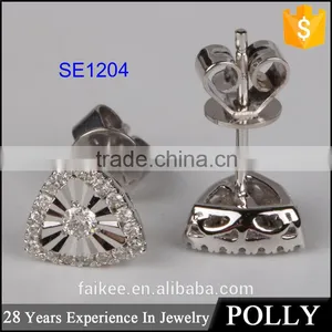Handmade Jewelry Wholesale Charm Diamond Earrings thumbnail-1