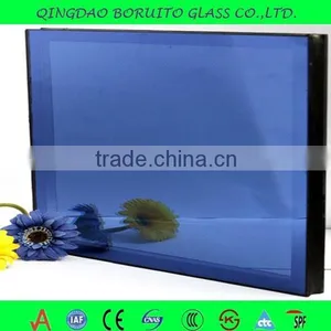 Light Blue Reflective Glass for Building thumbnail-1