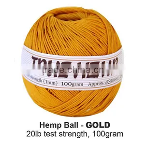 Wholesale 1mm Brown Hemp Twine Cord For Sale thumbnail-4