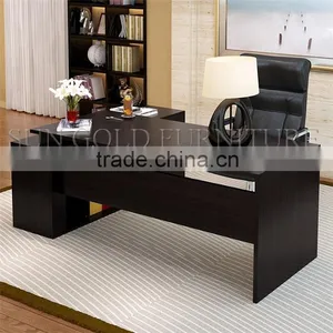 Practical and Cleverish Office Table Office Computer Desk CEO Office Desk (SZ-ODL318) thumbnail-5