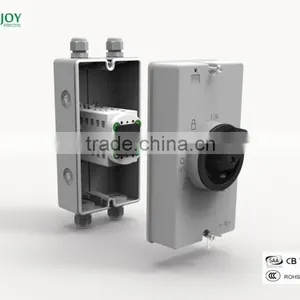 DC Isolator Switch Enclosure IP66 PV Solar 1500V 58A With Cable Connector thumbnail-1
