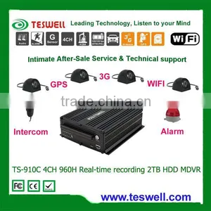 4/8/12ch 960H HDD Mobile DVR Real- Time 3g Wifi Gps Taxi Dvr Solution thumbnail-1