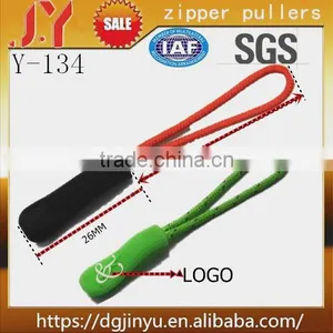 Custom Hiking Backpack Plastic Zipper Puller thumbnail-1